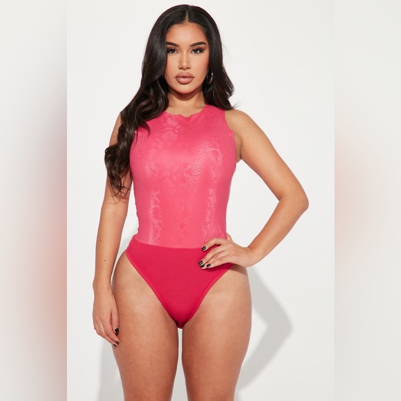 Fashion Nova Tops - Fashion Nova Don’t Mention It bodysuit